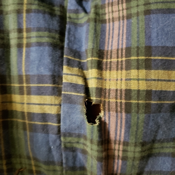 Woodshop Mullet Custom International Denim Work Jacket Visible Mending Style - Picture 9 of 15